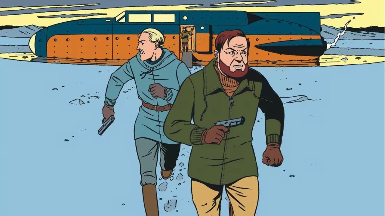 Blake et Mortimer Backdrop