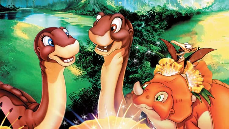 The Land Before Time IV: Journey Through the Mists Poster