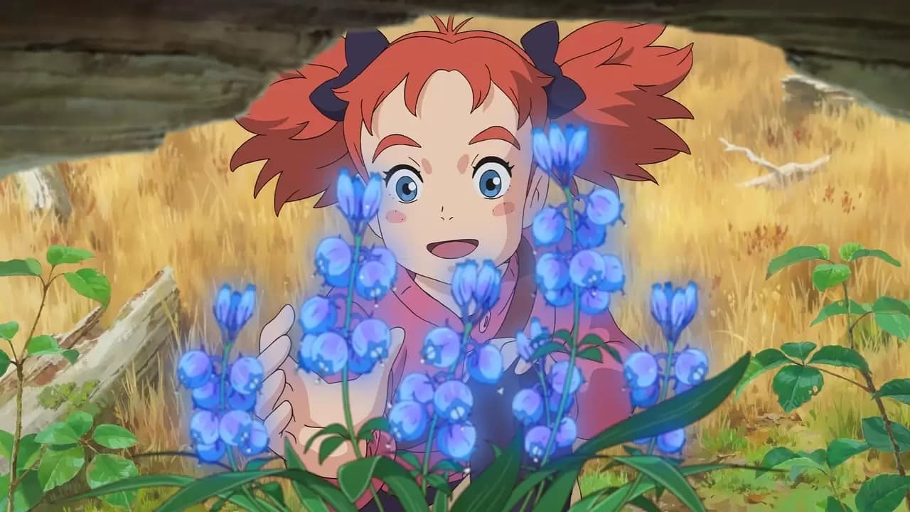 Mary and the Witch's Flower Backdrop