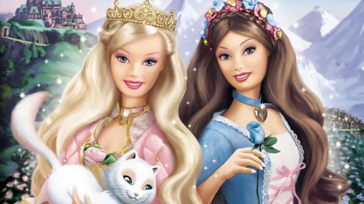 Barbie as The Princess and the Pauper Poster