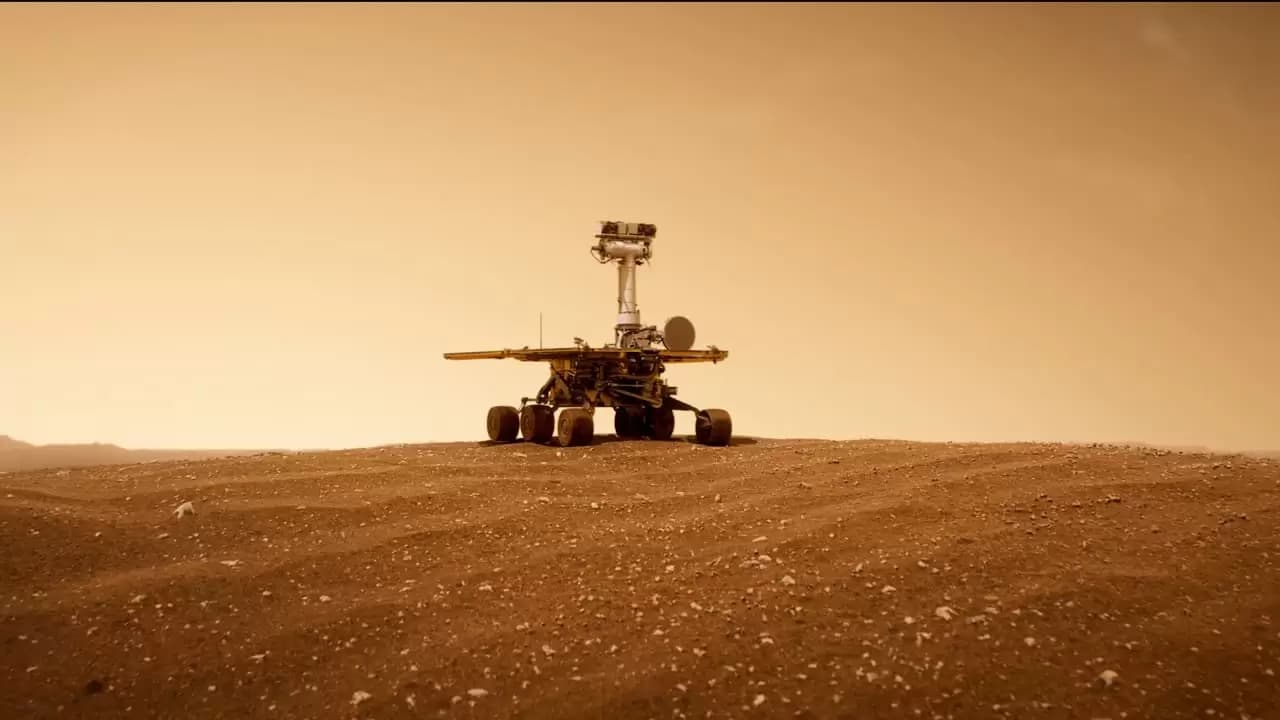 Good Night Oppy Backdrop