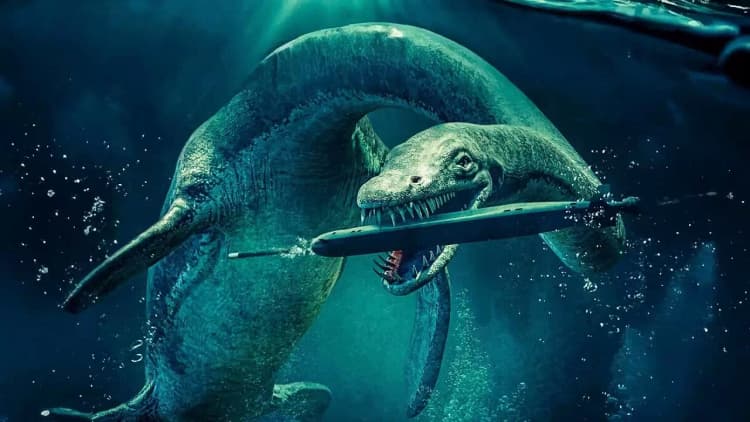 The Loch Ness Horror Poster
