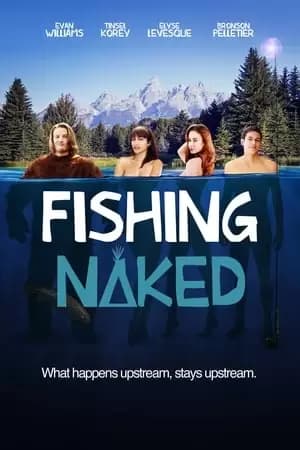 Fishing Naked Poster