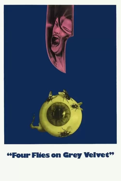 Four Flies on Grey Velvet Poster